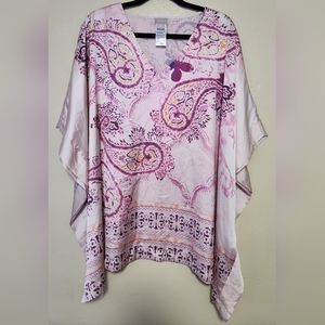 Chico's Pink Paisley Blouse
